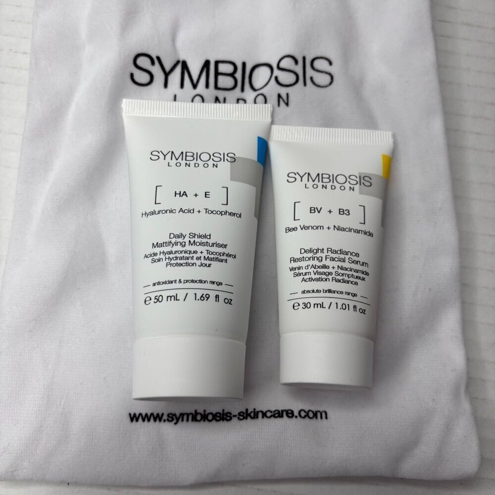SYMBIOSIS LONDON Daily Shield Mattifying Moisturizer + Facial Serum